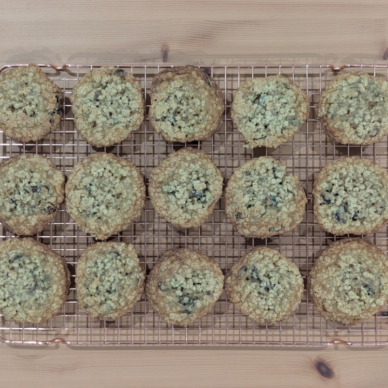 Freshly baked cookies